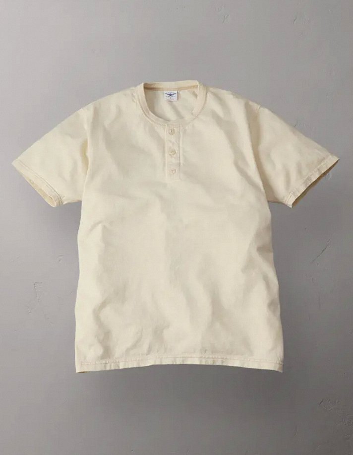 ヘンリーネックTシャツ