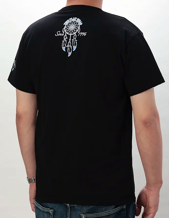 ウェブ限定ポケットTシャツ - 羽根 -
