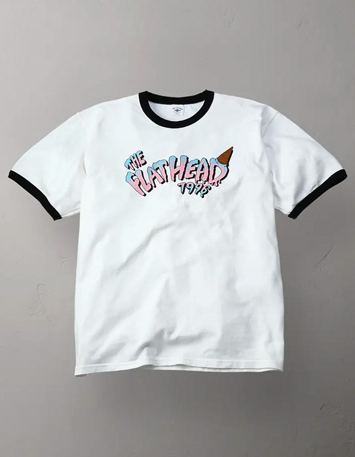 吊り編み リンガーTシャツ - Textile Make -