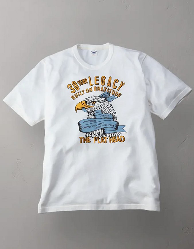 吊り編み Tシャツ - 30年の軌跡 -