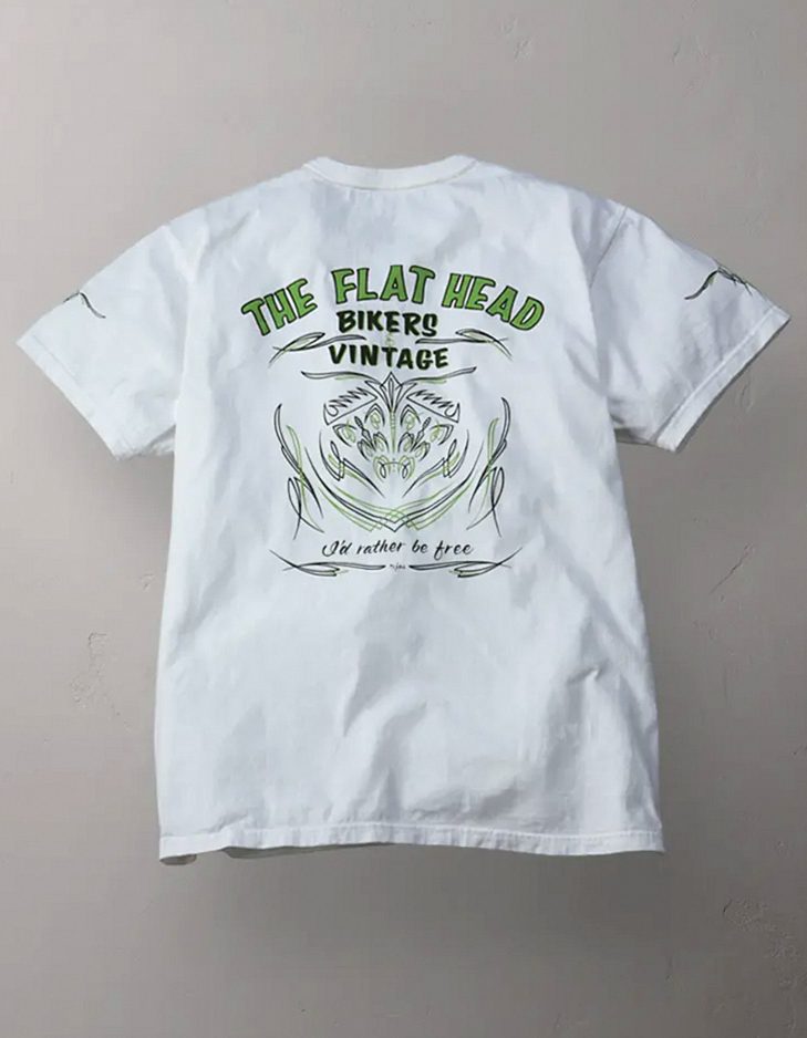 Tシャツ - ピンストライプ -
