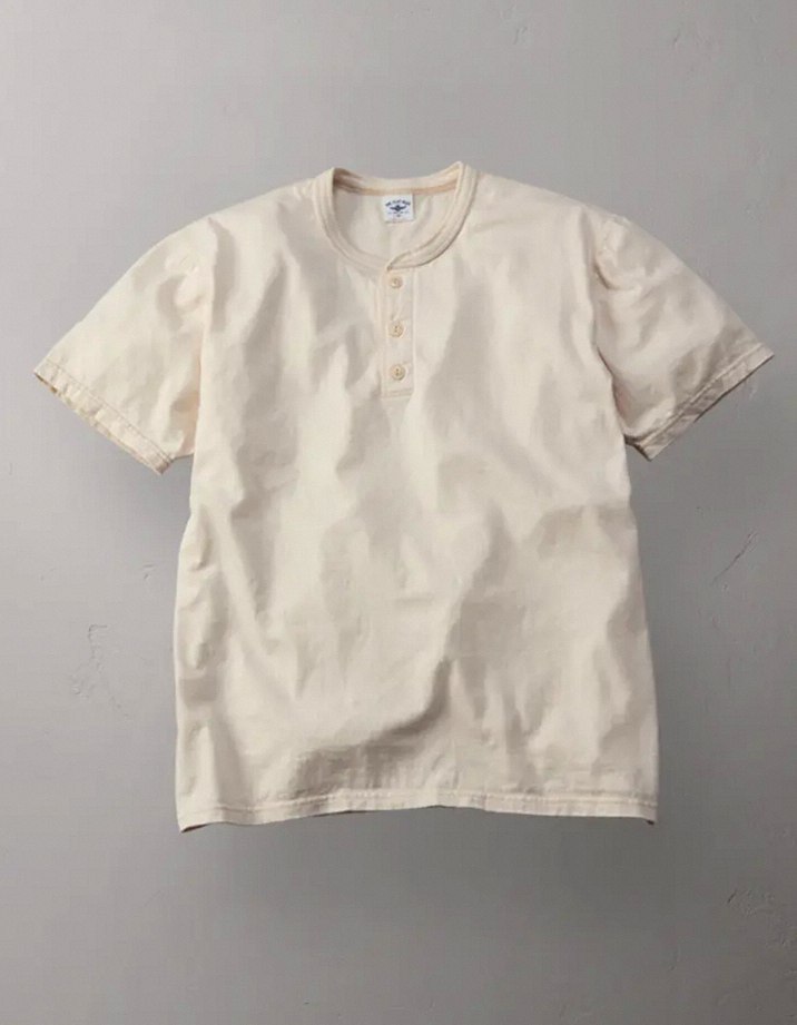 ヘンリーネックTシャツ