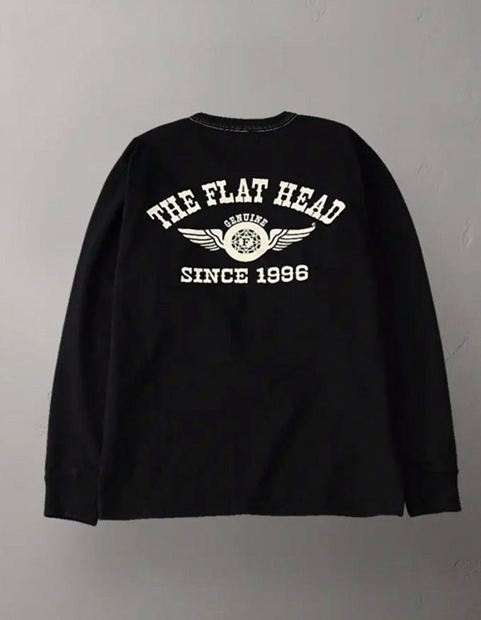 ロングスリーブTシャツ - 回転する輪