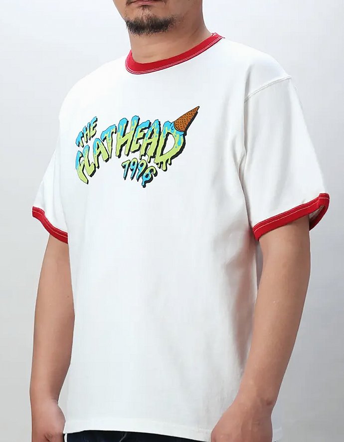 吊り編み リンガーTシャツ - Textile Make -