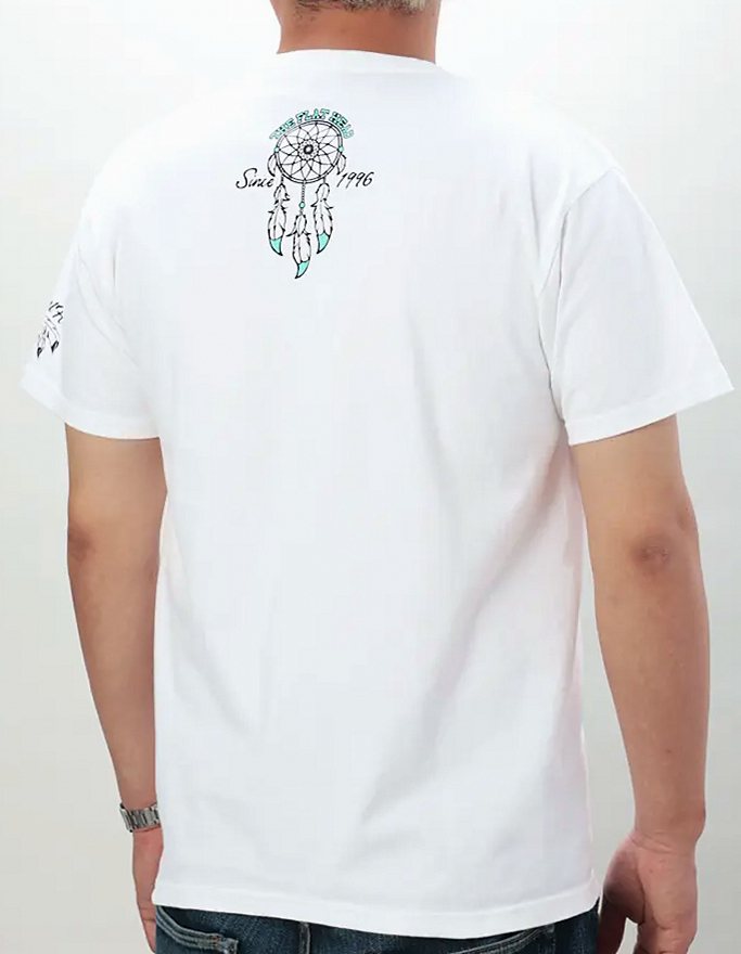 ウェブ限定ポケットTシャツ - 羽根 -